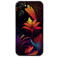 Coque noire taperso pour OnePlus Nord CE5 avec motif tropical jaune protection antichoc personnalisée