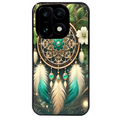 Coque noire taperso pour OnePlus 15 avec motif dreamcatcher talisman protection antichoc personnalisée
