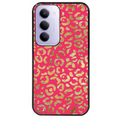 Coque noire taperso pour Redmi 15 4G et 5G avec motif leopard fuschia protection antichoc personnalisée