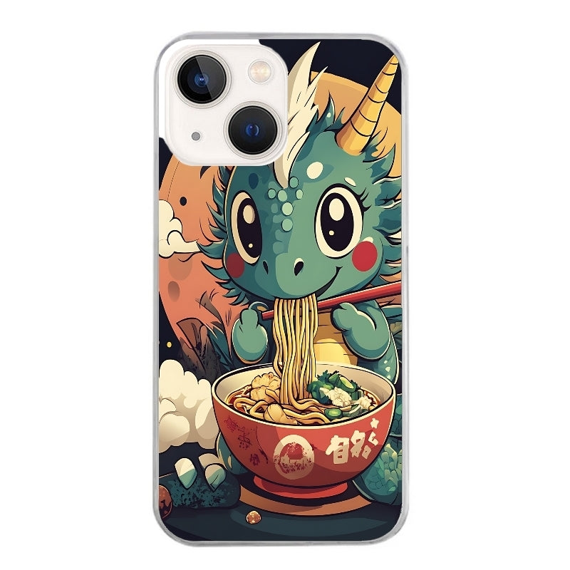 Coque taperso pour Iphone 13 et PRO MINI PRO MAX avec motif dragon ramen 1 protection antichoc personnalisée