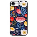 Coque noire taperso pour Iphone 17 17E AIR MAX PRO avec motif fleur coquelicot protection antichoc personnalisée