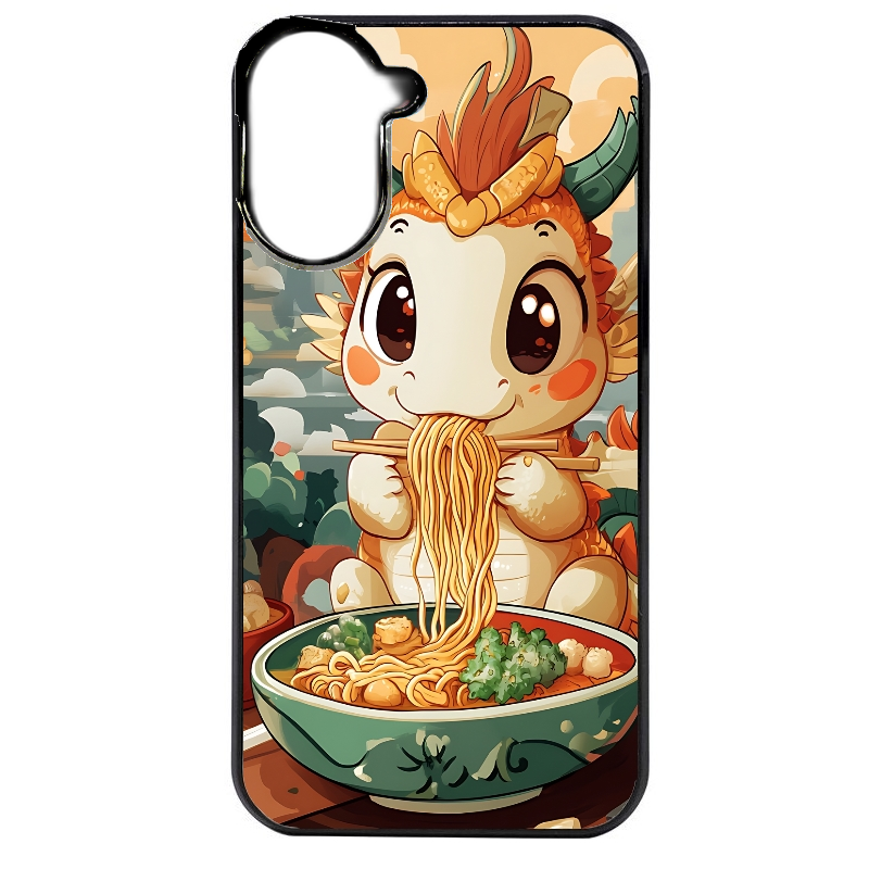 Coque noire taperso pour Redmi A5 4G avec motif dragon ramen 3 protection antichoc personnalisée