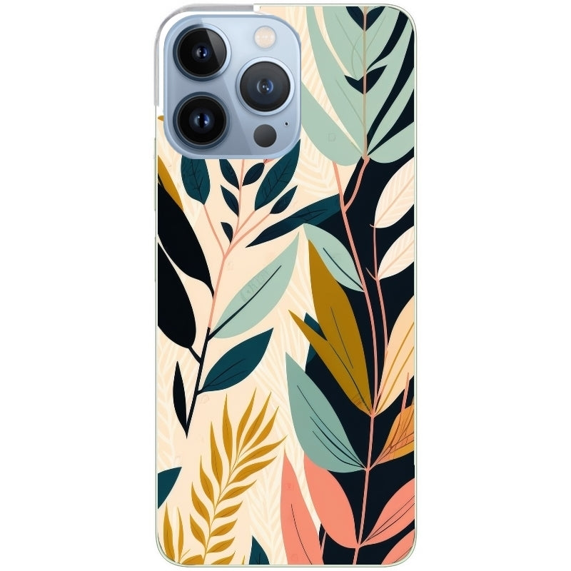 Coque taperso pour Iphone 11 et PRO PRO MAX avec motif vintage et fleur protection antichoc personnalisée