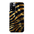 Coque taperso pour Redmi Note 11 4G PRO 5G 11S avec motif zebre gold protection antichoc personnalisée