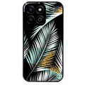 Coque noire taperso pour Honor 70 LITE 90 et LITE avec motif palmier noir protection antichoc personnalisée