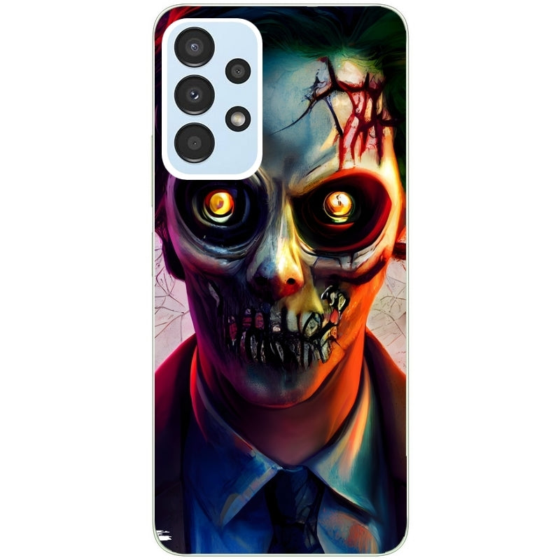 Coque taperso pour Galaxy A13 4G et 5G A23 A53 motif joker style zombie protection antichoc personnalisée