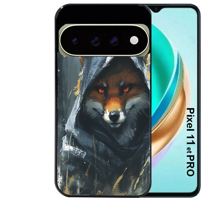 Coque pour Pixel 10 / 11 / PRO / XL renard fox des bois