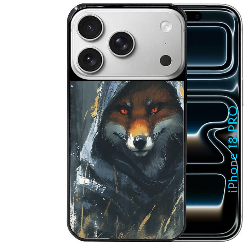 Coque pour Iphone 18 / PRO / PRO MAX / 18E renard fox des bois