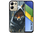 Coque pour POCO C95 PRO renard fox des bois