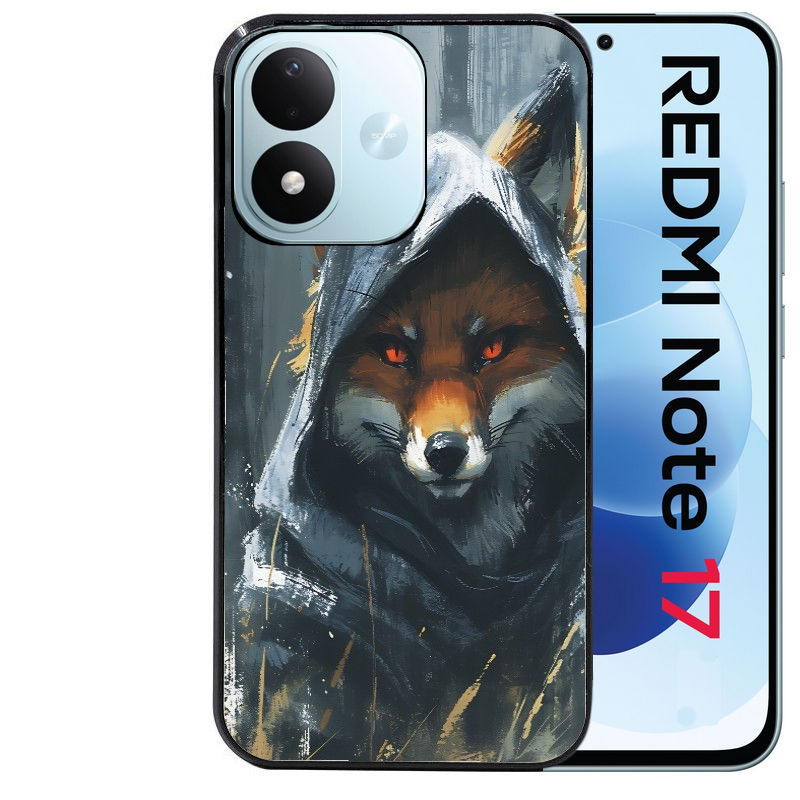 Coque pour Redmi Note 17 et PRO 4G 5G Max renard fox des bois