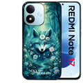 Coque pour Redmi Note 17 et PRO 4G 5G Max personnalisée renard fox foret
