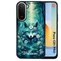 Coque pour POCO C81 PRO personnalisée renard fox foret