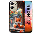 Coque pour Redmi 17 et 17C 4G 5G renard et fox anime