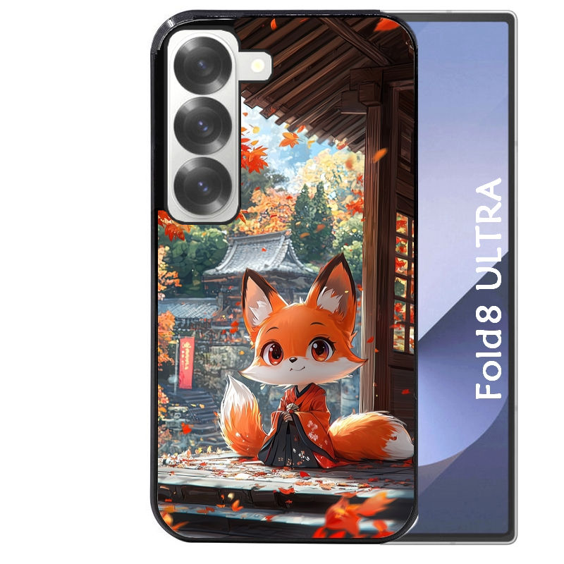 Coque pour Z Fold 8 / ULTRA renard et fox anime
