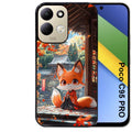 Coque pour POCO C95 PRO renard et fox anime