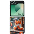 Coque pour Z FLIP 6 7 8 renard et fox anime
