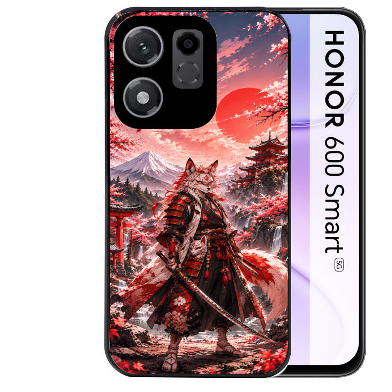 Coque pour Honor 600 SMART renard et fox manga