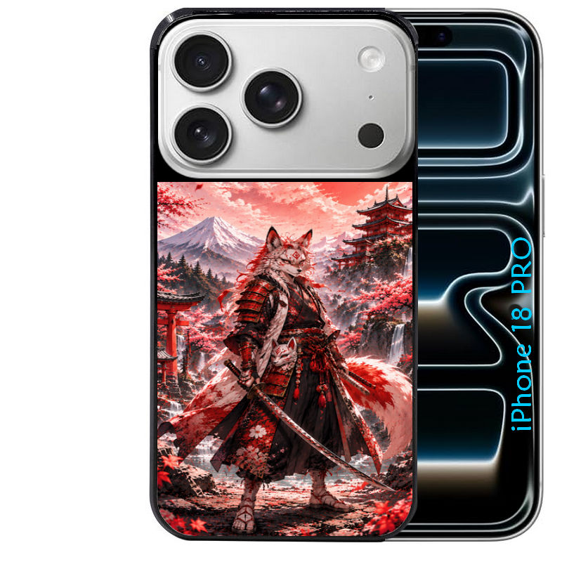 Coque pour Iphone 18 / PRO / PRO MAX / 18E renard et fox manga