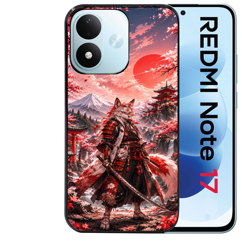 Coque pour Redmi Note 17 et PRO 4G 5G Max renard et fox manga