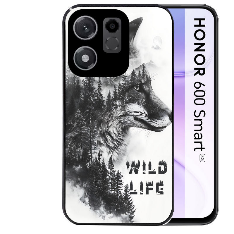 Coque pour Honor 600 SMART renard fox wild