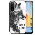 Coque pour POCO C81 PRO renard fox wild