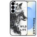 Coque pour Galaxy A08 A18 A28 A38 A58 renard fox wild