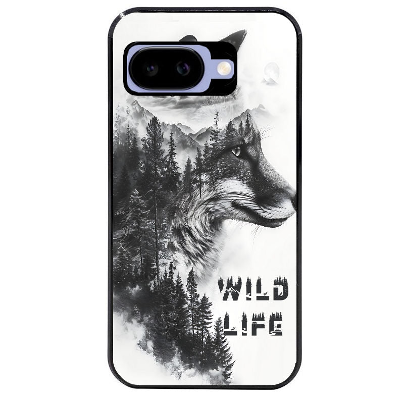 Coque pour Pixel 8A 9A 10A renard fox wild