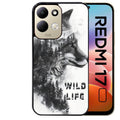 Coque pour Redmi 17 et 17C 4G 5G renard fox wild