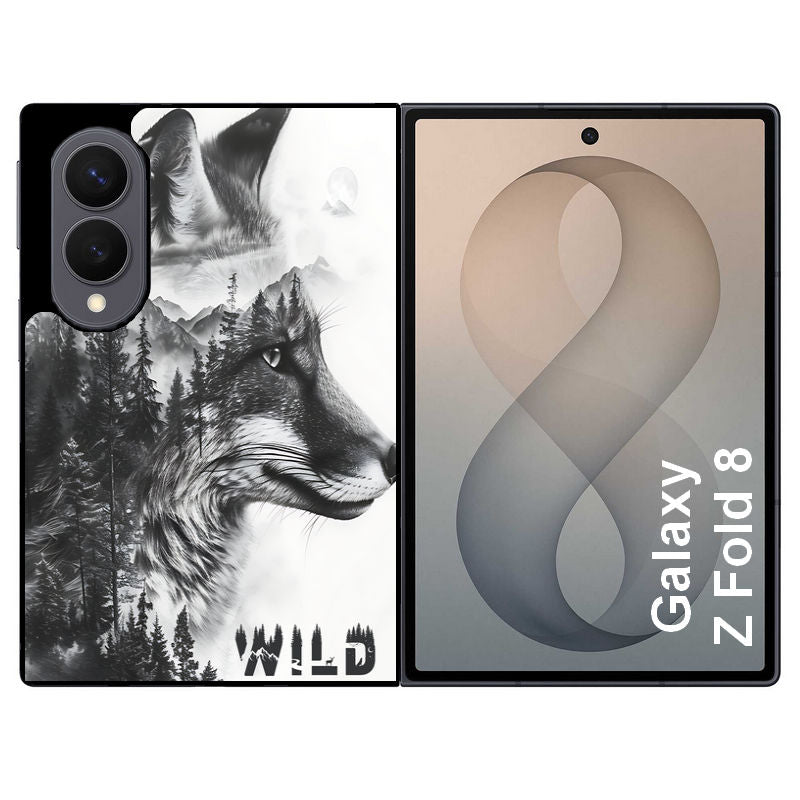 Coque pour Z FOLD 8 renard fox wild