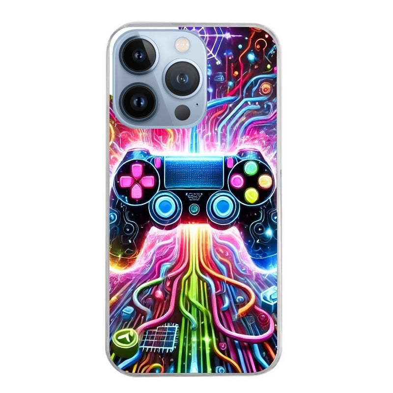 Coque taperso pour Iphone 11 et PRO PRO MAX avec motif gamer electro personnalisee protection antichoc personnalisée