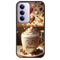 Coque noire taperso pour Redmi 15 4G et 5G avec motif cafe love morning personnalise protection antichoc personnalisée