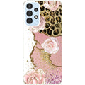 Coque taperso pour Galaxy A13 4G et 5G A23 A53 avec motif marbre fleur leopard protection antichoc personnalisée