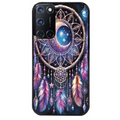 Coque noire taperso pour OPPO Reno 8 LITE avec motif dreamcatcher et lune protection antichoc personnalisée