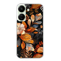 Coque taperso pour POCO C65 4G avec motif fleur automne protection antichoc personnalisée