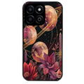 Coque noire taperso pour Honor 70 LITE 90 et LITE avec motif astro et fleurs protection antichoc personnalisée