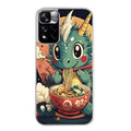 Coque taperso pour Redmi Note 11 4G PRO 5G 11S avec motif dragon ramen 1 protection antichoc personnalisée