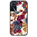 Coque noire taperso pour OPPO A16 et A16S avec motif jungle couleurs d'automne protection antichoc personnalisée