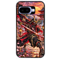 Coque pour Pixel 8A 9A 10A samourai masque manga