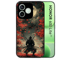 Coque noire pour Honor 600 LITE avec motif samourai et katana protection antichoc personnalisée
