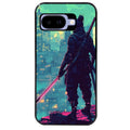Coque pour Pixel 8A 9A 10A samourai cerisier