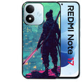 Coque pour Redmi Note 17 et PRO 4G 5G Max samourai cerisier
