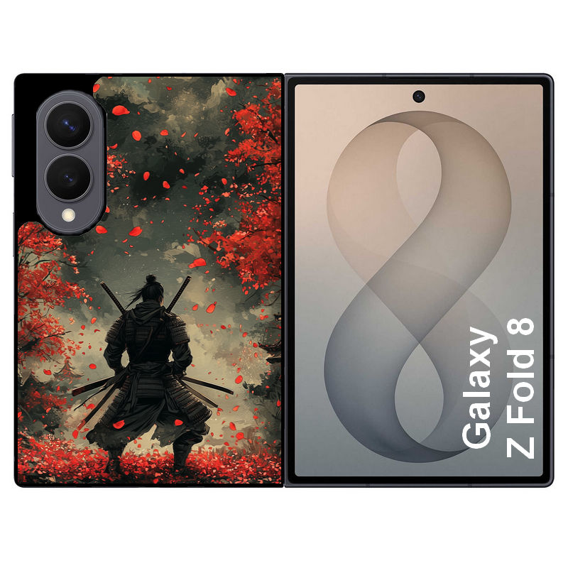 Coque pour Z FOLD 8 samourai New York