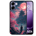 Coque pour Oppo A6 A6 A6K samourai et katana