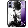 Coque pour Oppo A6 A6 A6K samourai et lune