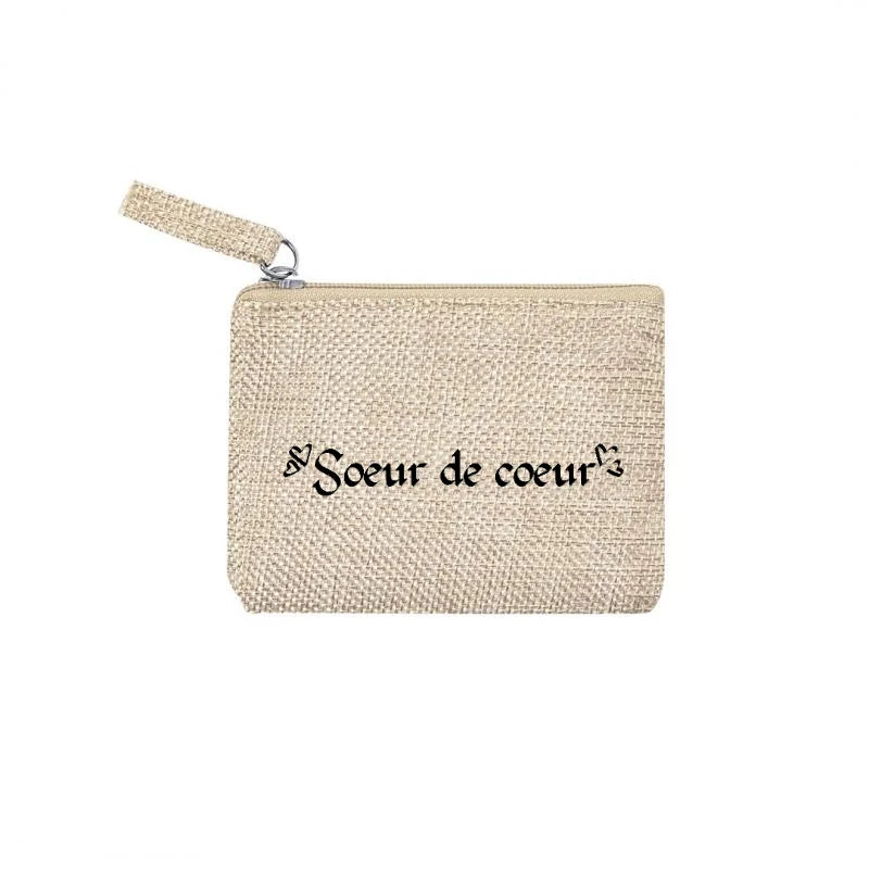 Chaussette courte soeur de coeur disponible en blanc, rose, vert, jaune, violet et bleu