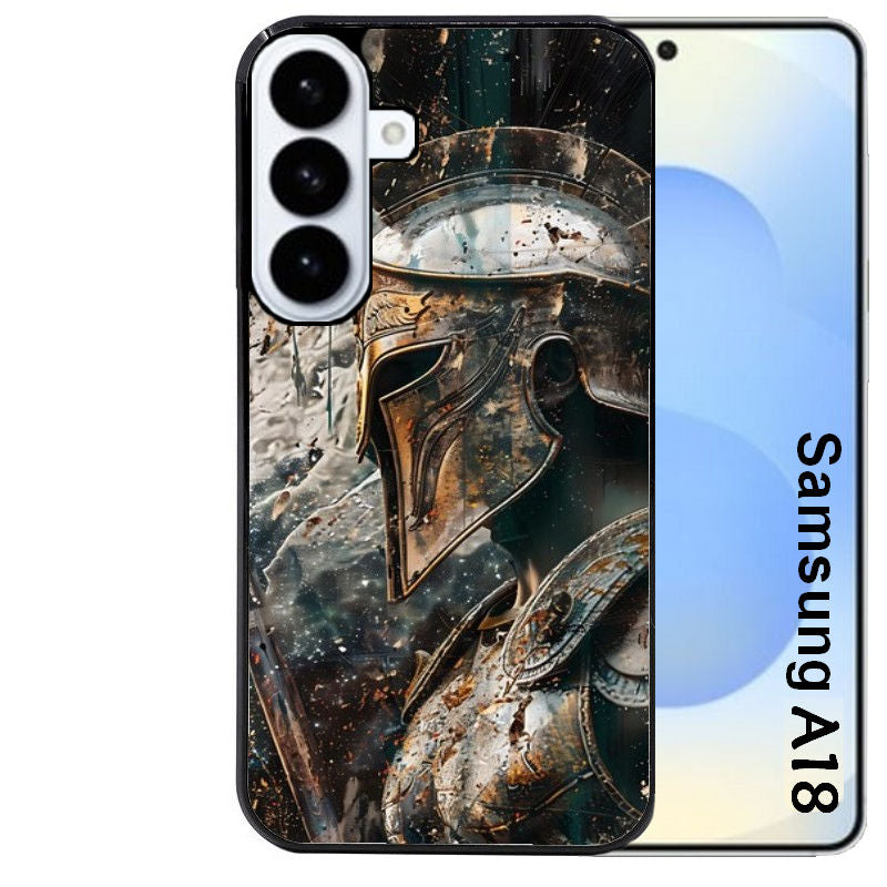 Coque pour Galaxy A08 A18 A28 A38 A58 spartan guerrier
