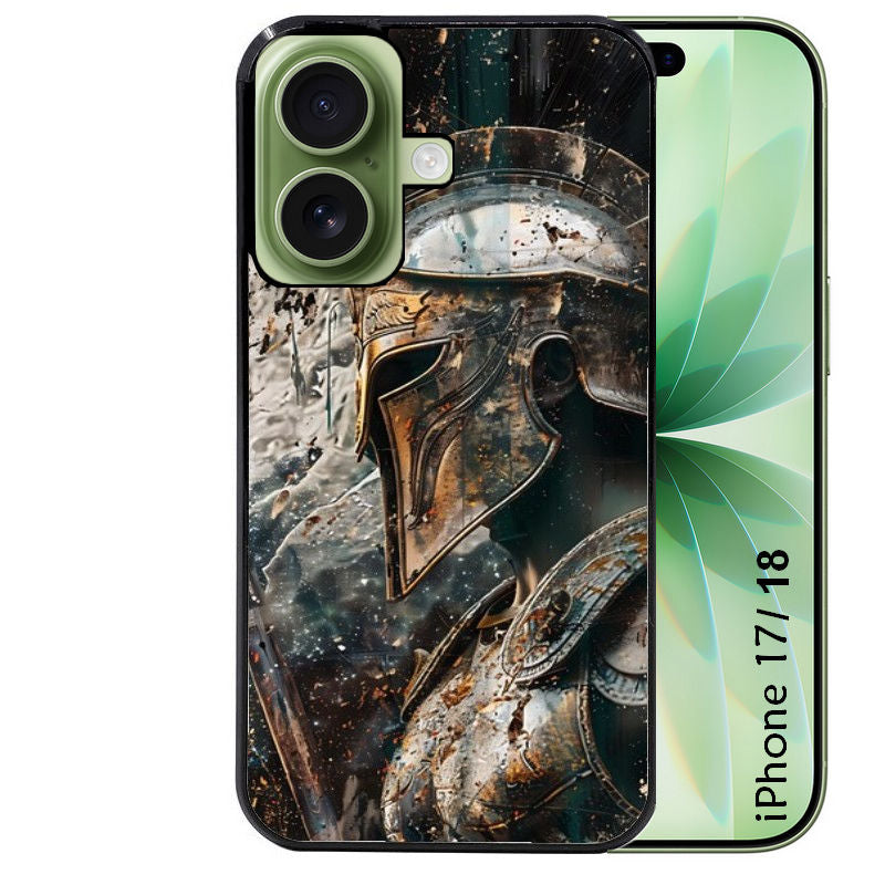 Coque pour Iphone 18 / PRO / PRO MAX / 18E spartan guerrier