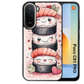 Coque pour POCO C81 PRO sushi kawai anime