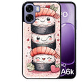 Coque pour Oppo A6 A6 A6K sushi kawai anime