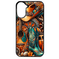 Coque noire taperso pour Redmi A5 4G avec motif cow boy et texas automne protection antichoc personnalisée